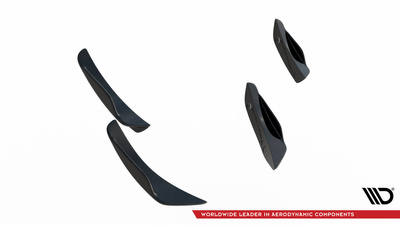 Canards(owiewki przedniego zderzaka) BMW 1 M-Pack / M140i F20 Facelift