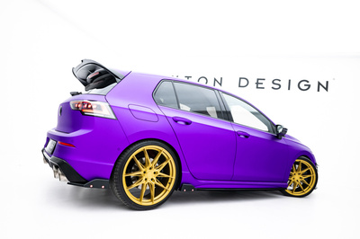 Dokładki Progów V.2 + Flaps Volkswagen Golf R Mk8 Facelift