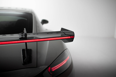 Karbonowy Spoiler Z Górnymi Mocowaniami V.1 + LED Porsche 718 Cayman 982c