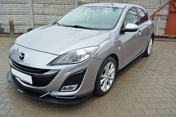 Dokładki Progów Racing Mazda 3 MK2 Sport Przedlift