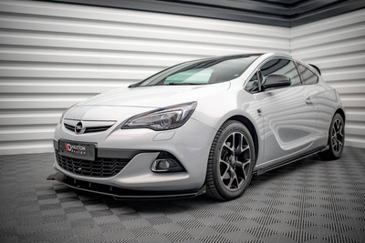 Splitter Przedni Street Pro V.1  + Flaps Opel Astra GTC OPC-Line J