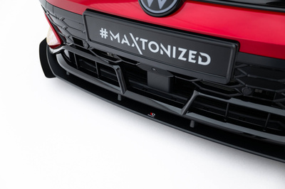 Splitter Przedni Street Pro + Flaps Volkswagen Golf GTI Clubsport Mk8 Facelift
