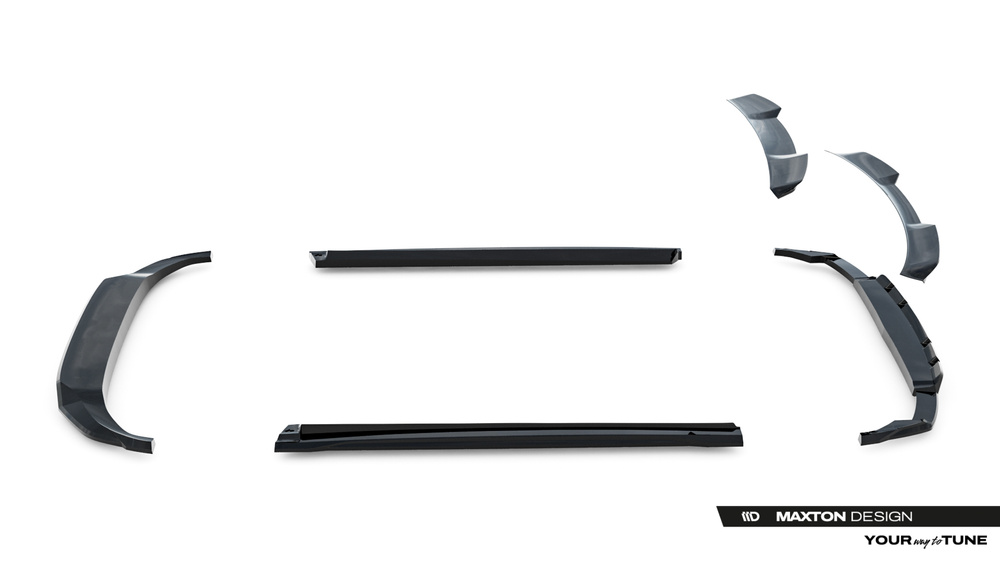 Zestaw Splitterów  Audi SQ8 / Q8 S-Line Mk1 Facelift