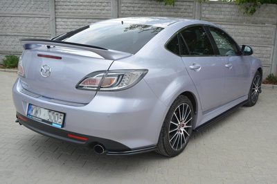 Spoiler Cap Mazda 6 MK2 Sport Hatch (GH-SERIES) Przedlift