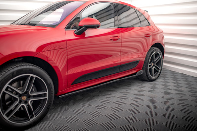 Dokładki Progów Porsche Macan GTS / Sport Design Mk1