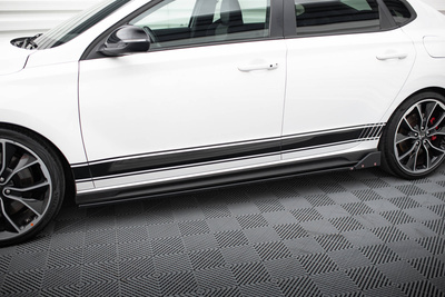 Dokładki Progów V.5 + Flaps Hyundai I30 N / N-Line Hatchback / Fastback Mk3 / Mk3 Facelift