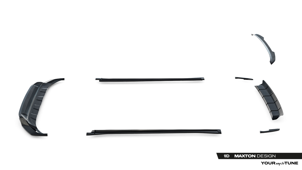 Zestaw Splitterów Volkswagen Touareg R-Line Mk3