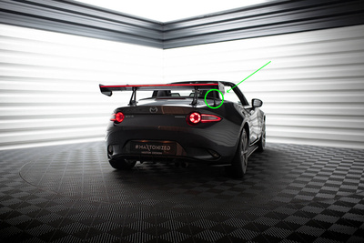 Karbonowy Spoiler Z Górnymi Mocowaniami + LED Mazda MX-5 ND (Mk4)