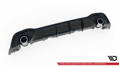 Dokładka Tylna + Atrapa Wydechu Volkswagen Golf GTE / R-Line Mk8 / Mk8 Facelift