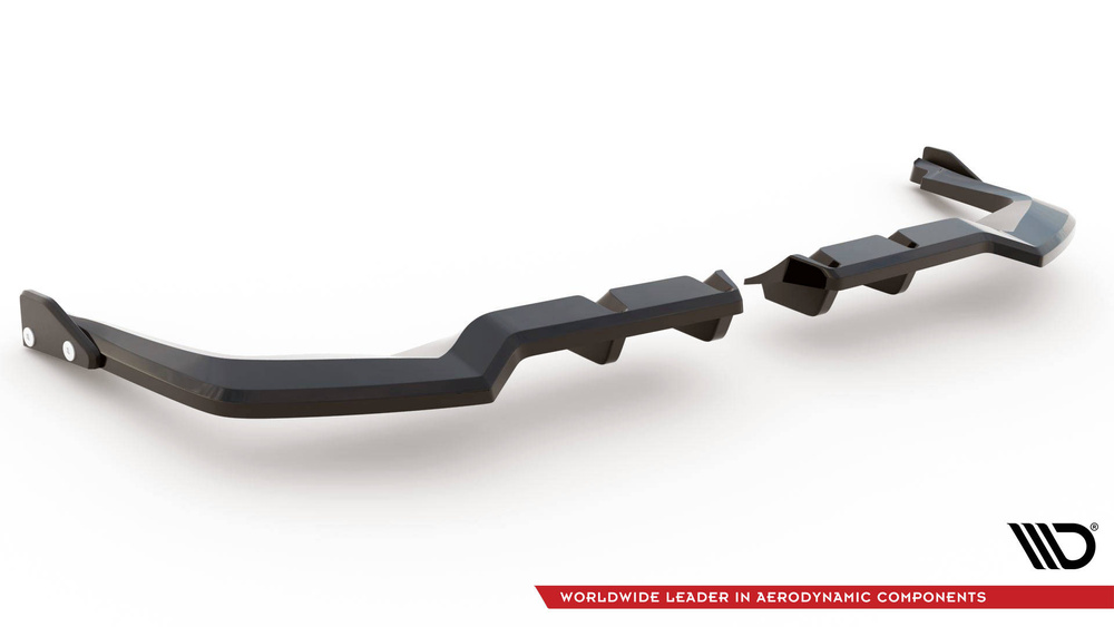 Splitter Tylny (Z Dyfuzorem) V.1 + Flaps Honda Civic Type-R Mk 11