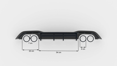 Dokładka Tylna BMW M2 F87