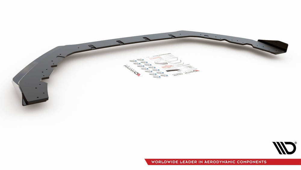 Splitter Przedni Street Pro + Flaps Ford Focus RS Mk3