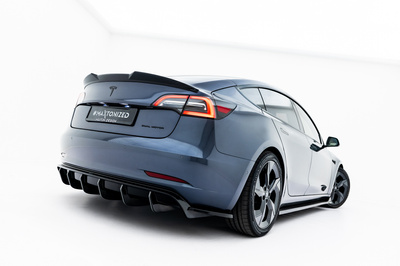 Spoiler Cap  3D Tesla Model 3 