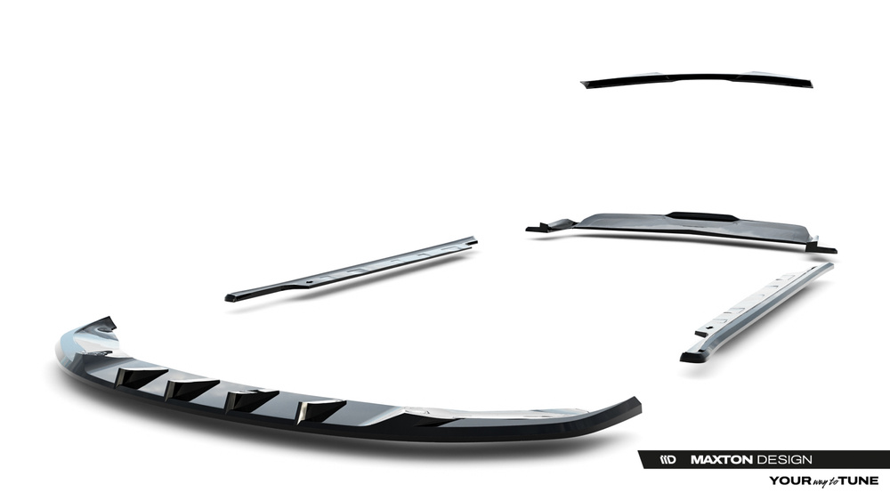 Zestaw Splitterów Tesla Model S Plaid Mk1 Facelift