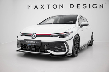 Splitter Przedni V.3 Volkswagen Golf GTI / GTE / R-Line Mk8 Facelift