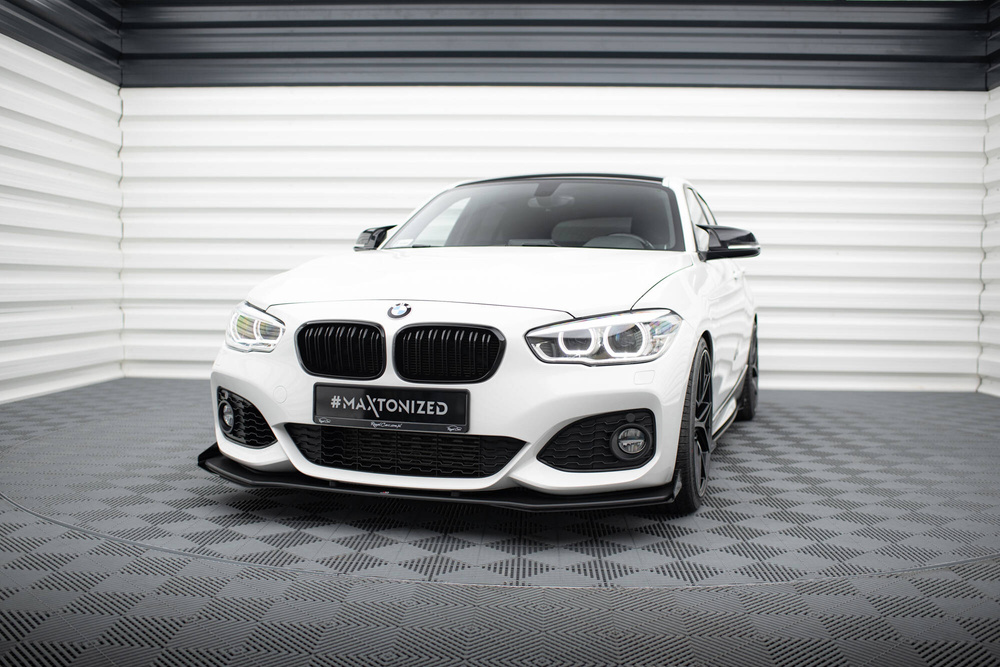 Splitter Przedni Street Pro V.3 + Flaps BMW 1 F20 M-Pack Facelift / M140i