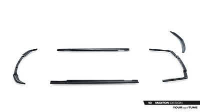 Zestaw Splitterów Mercedes-Benz E63 AMG Sedan W212 Facelift