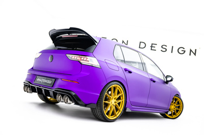 Splittery Tylne Boczne Street Pro V.2 + Flaps V.2 Volkswagen Golf R Hatchback Mk8 / Mk8 Facelift