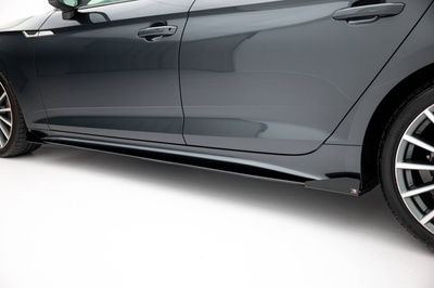 Dokładki progów Street Pro + Flaps Audi A5 Sportback F5 Facelift