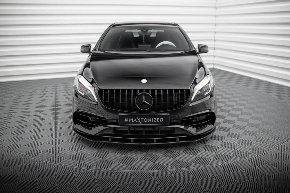 Splitter Przedni Street Pro Mercedes-Benz A AMG-Line W176 Facelift