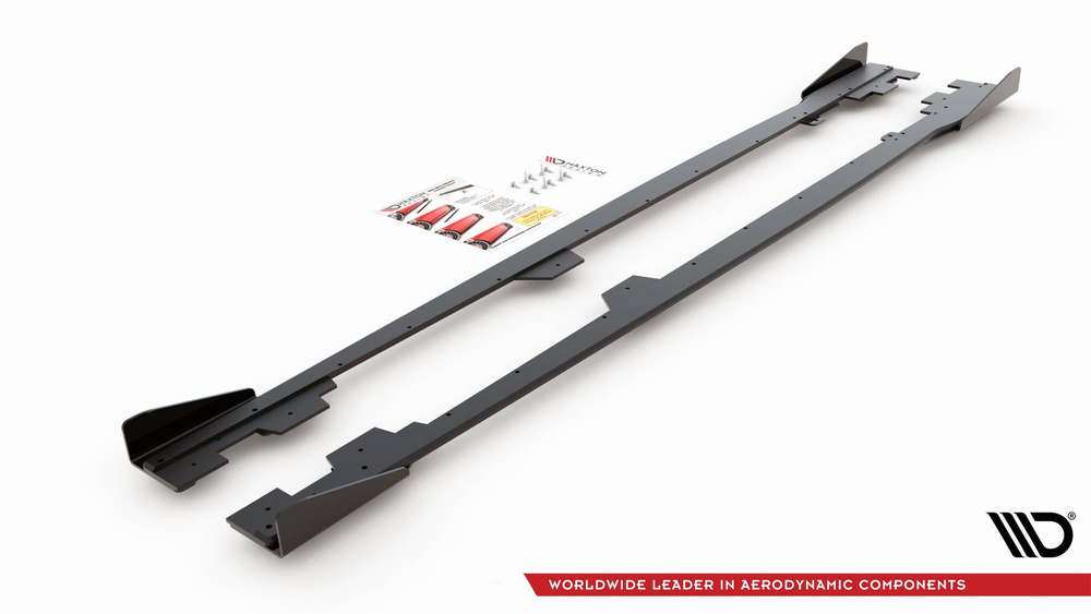 Dokładki progów Street Pro + Flapsy BMW 1 F21 M135i / M140i / M-Pack