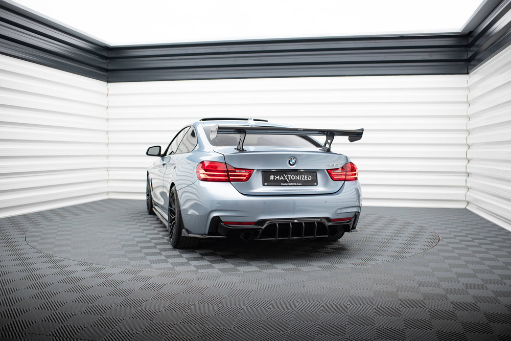 Karbonowy Spoiler Z Wewnętrznymi Wspornikami BMW 4 F32 / 4 F32 M-Pack Coupe 