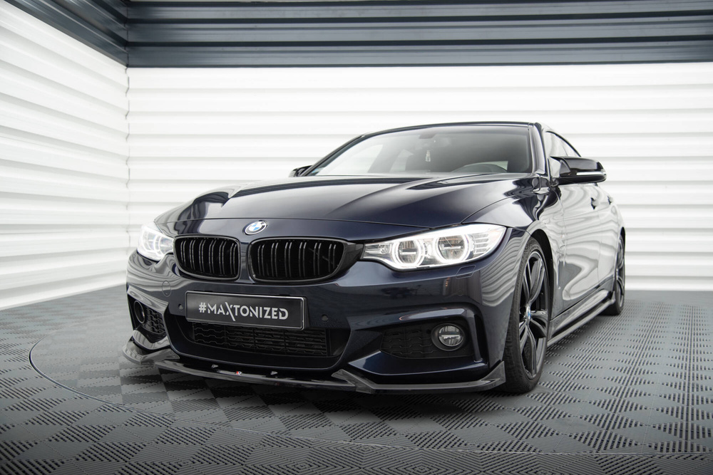 Splitter Przedni V.5 BMW 4 Coupe / Gran Coupe / Cabrio M-Pack F32 / F36 / F33
