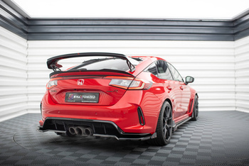 Splitter Tylny (Z Dyfuzorem) V.1 + Flaps Honda Civic Type-R Mk 11