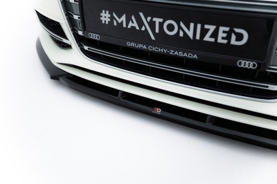 Splitter Przedni V.2 Audi S3 / A3 S-Line Sportback / Hatchback 8V