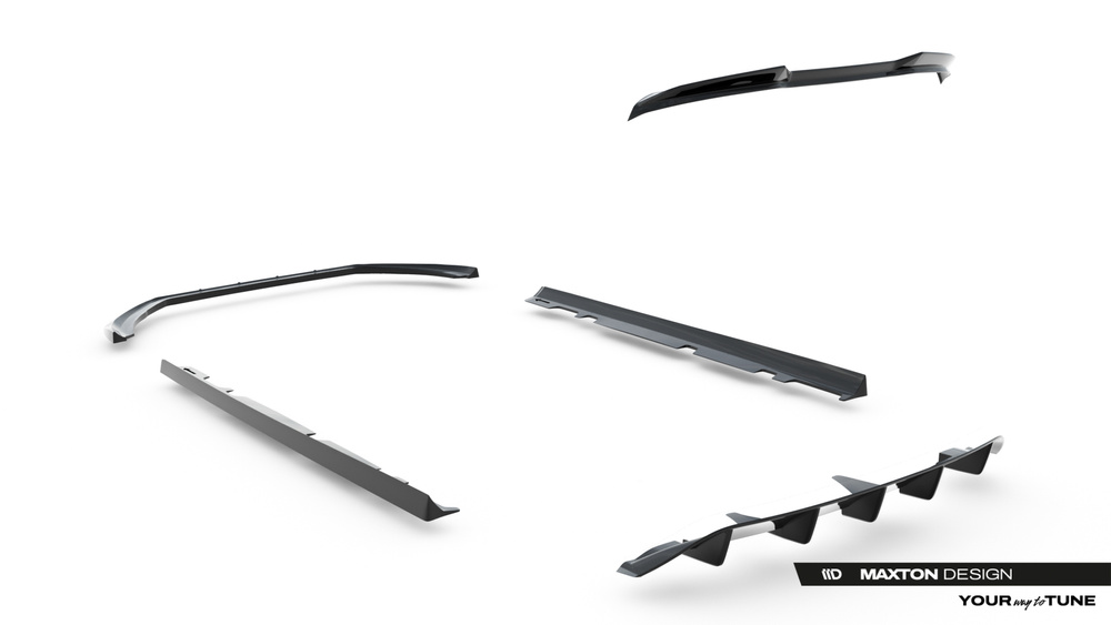 Zestaw Splitterów V.2 Ford Fiesta ST Mk8 Facelift