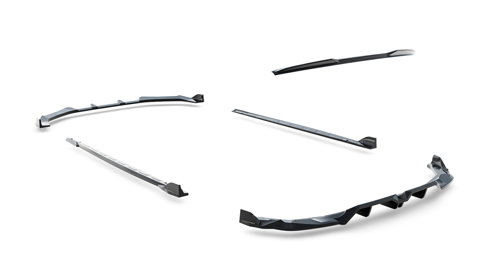 Zestaw Splitterów V.2 Audi RS3 Sportback 8Y Facelift