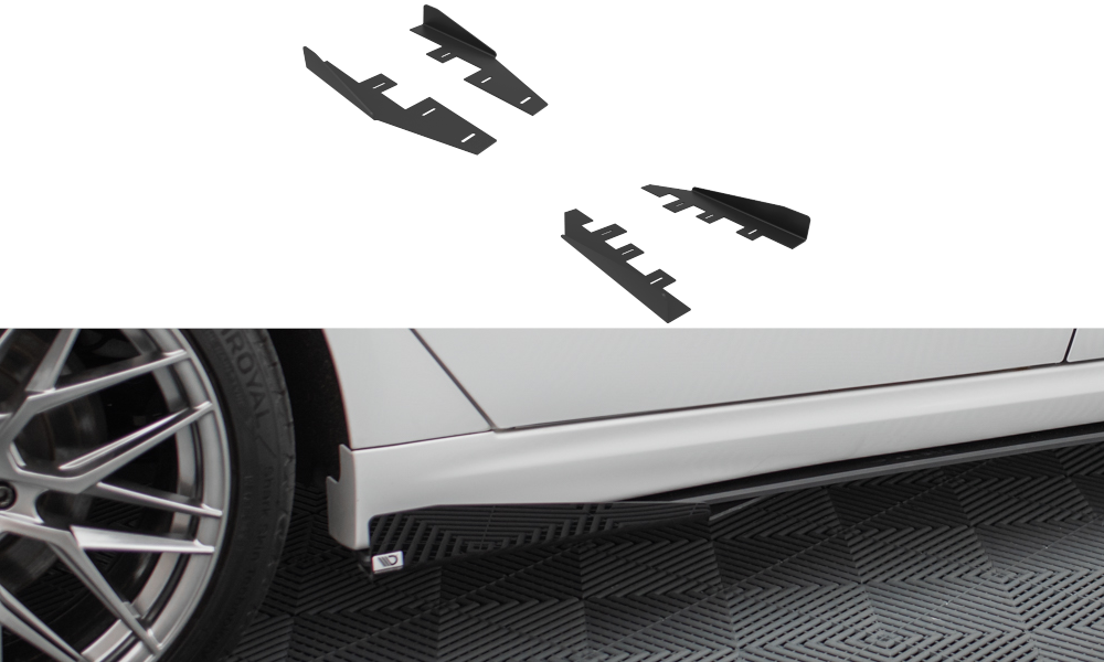 Flapsy Boczne Ford Mondeo Sport Mk5 Facelift / Fusion Sport Mk2 Facelift
