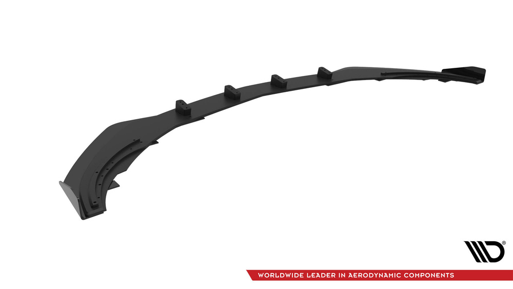 Splitter Przedni Street Pro + Flaps Mercedes-Benz A AMG-Line W176 Facelift