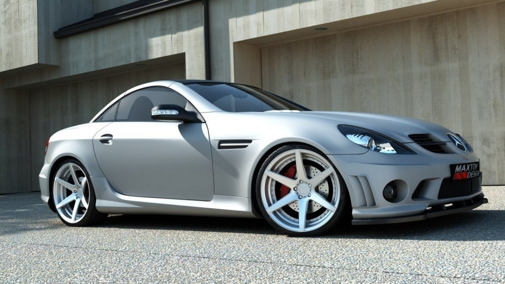 Splitter Przedni Mercedes SLK R171 (do Me-SLK -r171-AMG204-f1)