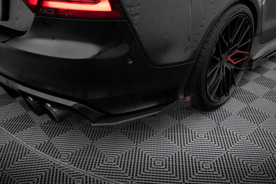 Splittery Tylne Boczne Street Pro + Flaps Audi A7 S-Line C7