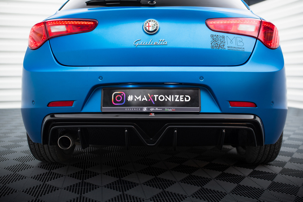 Dokładka Tylna Alfa Romeo Giulietta (Wersja z wydechem z jednej strony)