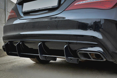 Dyfuzor Tylny V.2 Mercedes CLA A45 AMG C117 Facelift