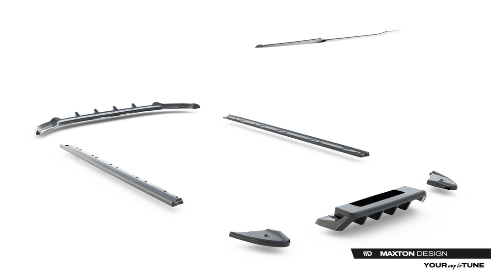 Zestaw Splitterów Volkswagen T-Roc R Mk1