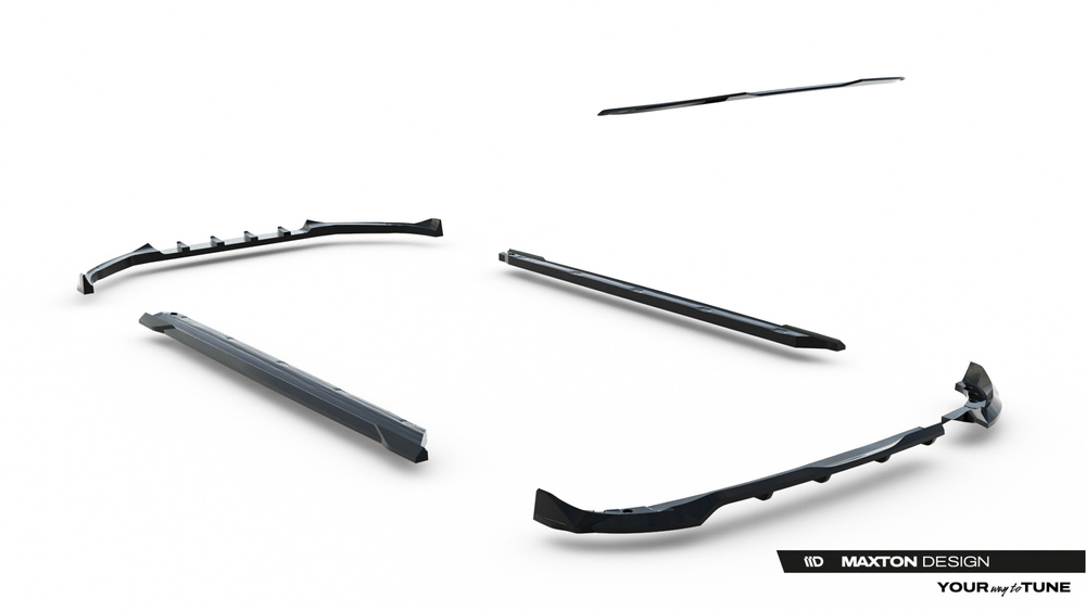 Zestaw Splitterów Opel Corsa F Facelift (Mk6 Facelift)