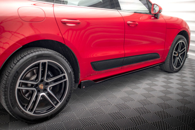 Zestaw Splitterów Porsche Macan GTS / Sport Design Mk1 Facelift
