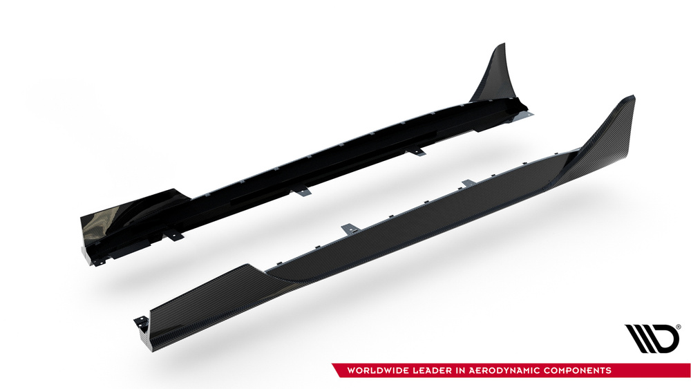 Karbonowe Splittery Boczne Prepreg Mercedes-AMG GT 63 / 55 / 63 S E Performance C192