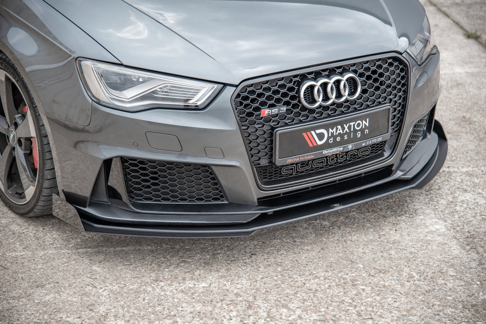 Splitter Przedni Street Pro + Flaps Audi RS3 8V Sportback