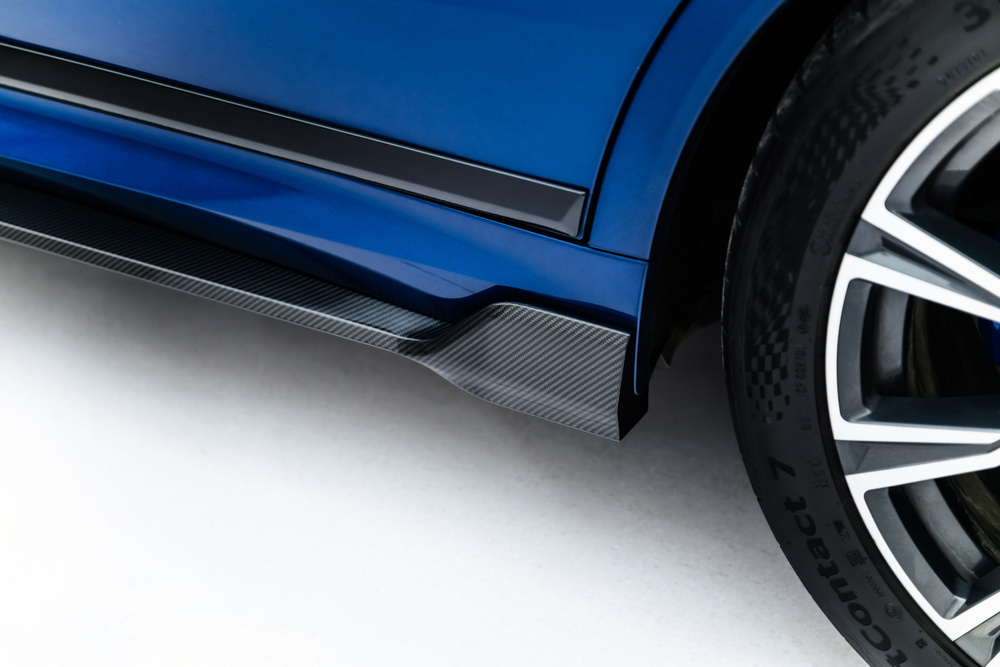Karbonowe Splittery Boczne Prepreg BMW X7 M-Pack G07