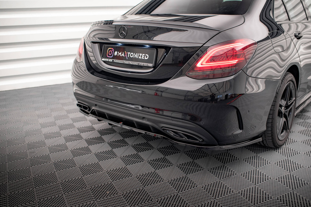 Zestaw Splitterów Mercedes-Benz C AMG-Line Sedan / Estate W205 Facelift / S205 Facelift