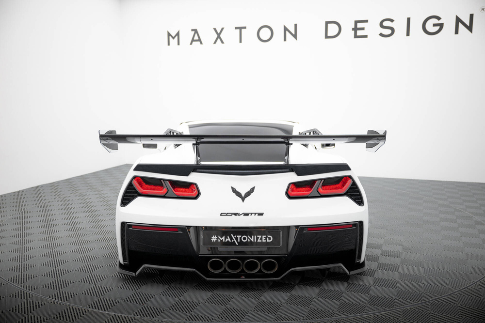 Karbonowy Spoiler Z Górnymi Mocowaniami Chevrolet Corvette Stingray / Grand Sport C7