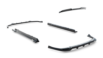 Zestaw Splitterów Lexus NX F-Sport Mk2