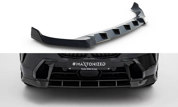 Karbonowy Splitter Przedni Prepreg BMW X7 M-Pack G07 Facelift