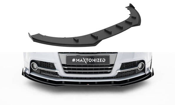 Splitter Przedni Street Pro + Flaps Audi TT S / TT S-Line 8J Facelift