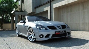 Zderzak Przedni Mercedes SLK R171 AMG 204 Look