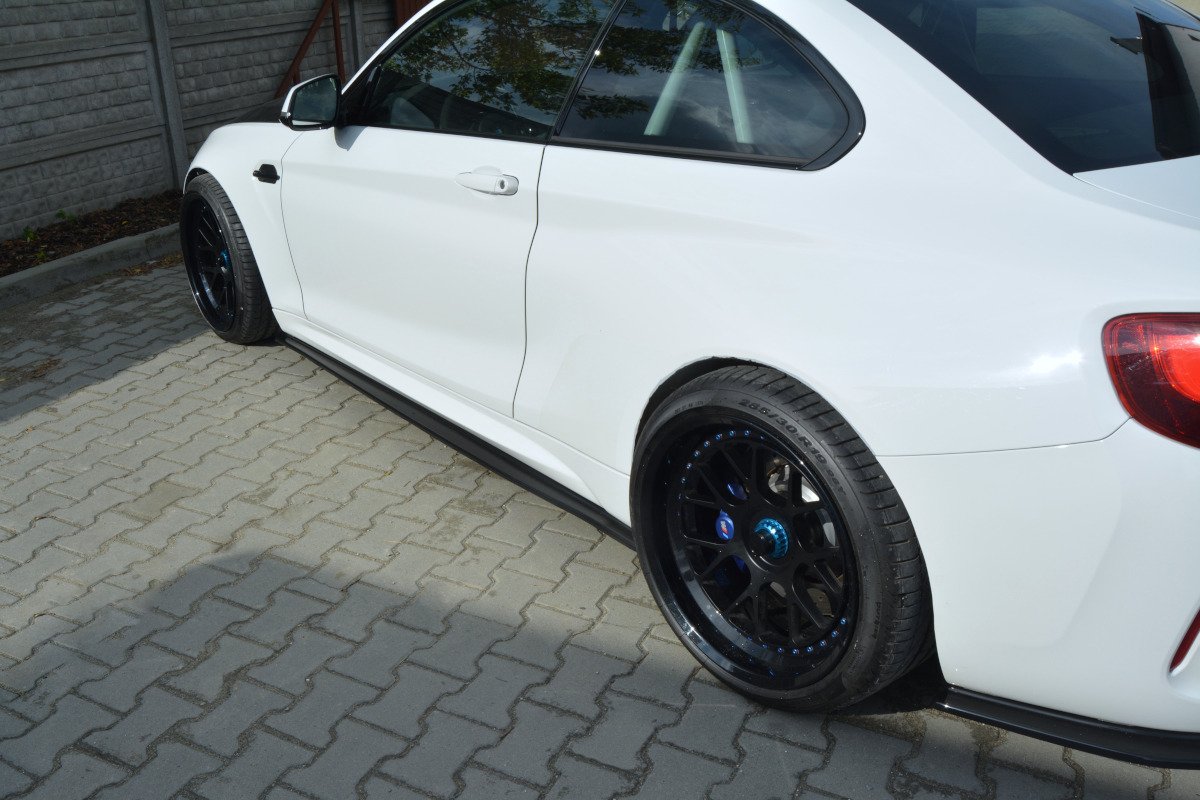 Dokładki progów BMW M2 F87 COUPÉ Carbon Look Nasza